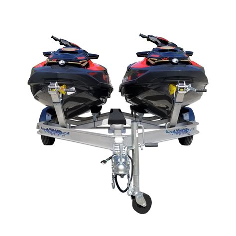 Say goodbye to stressful watercraft transport and hello to magic with a double trailer.